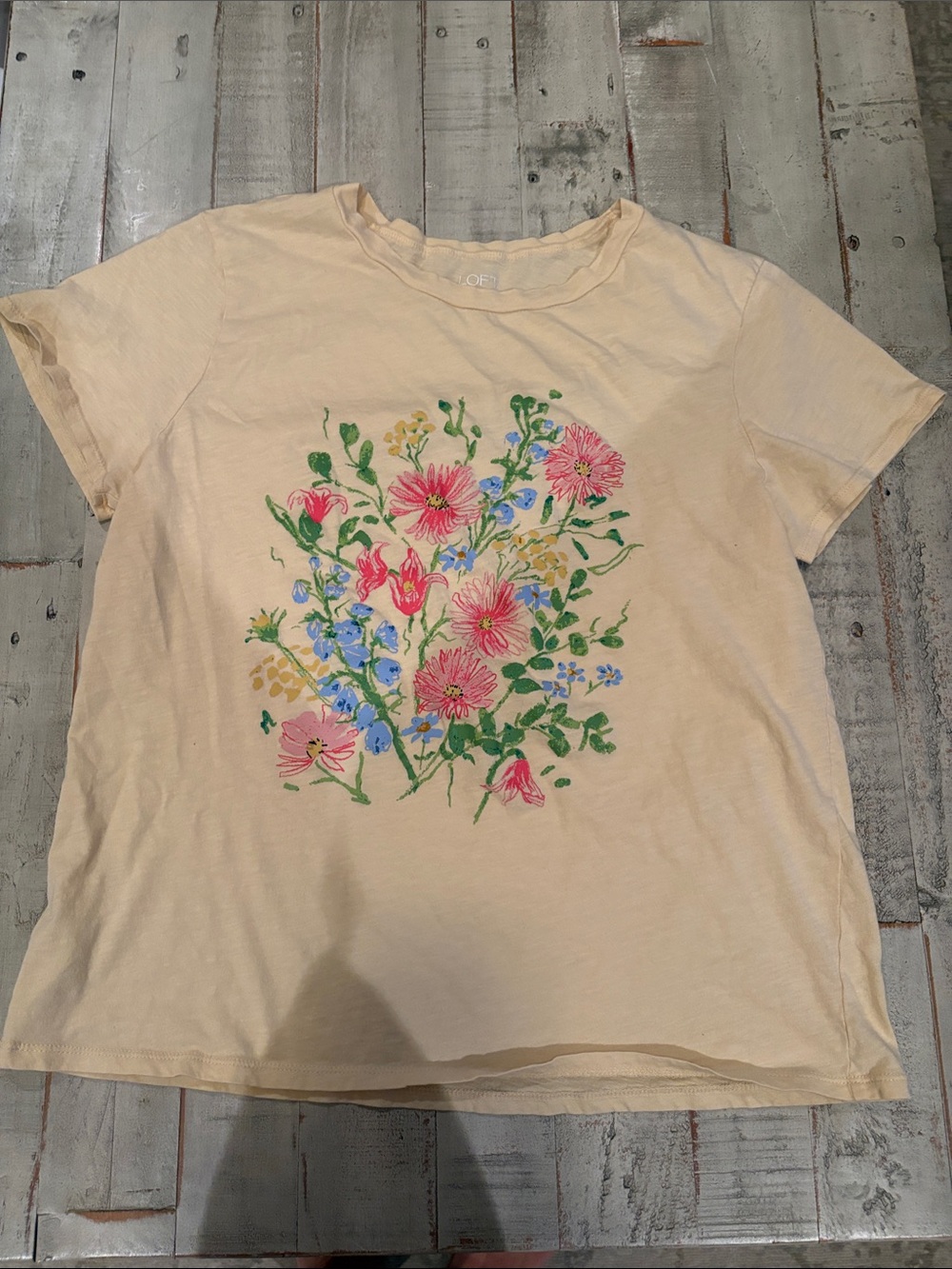 Loft Wildflower Graphic Tee